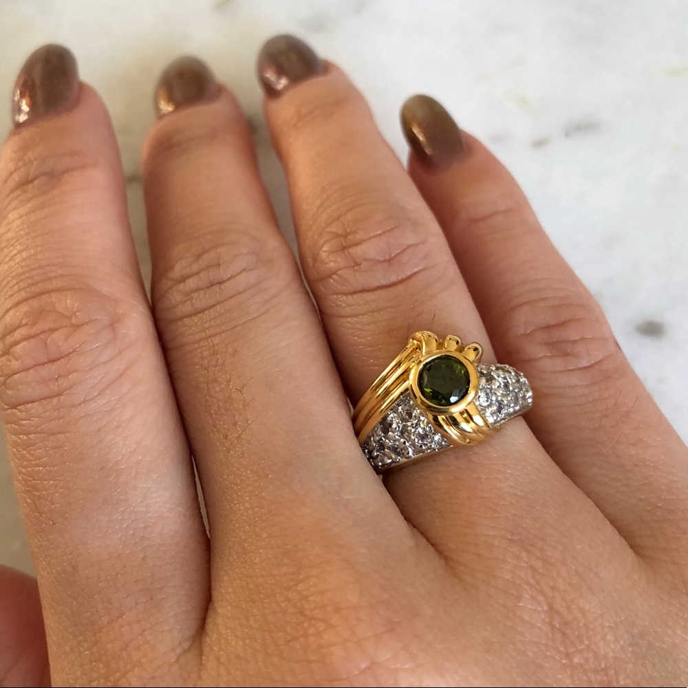 Single Stone Statement Ring